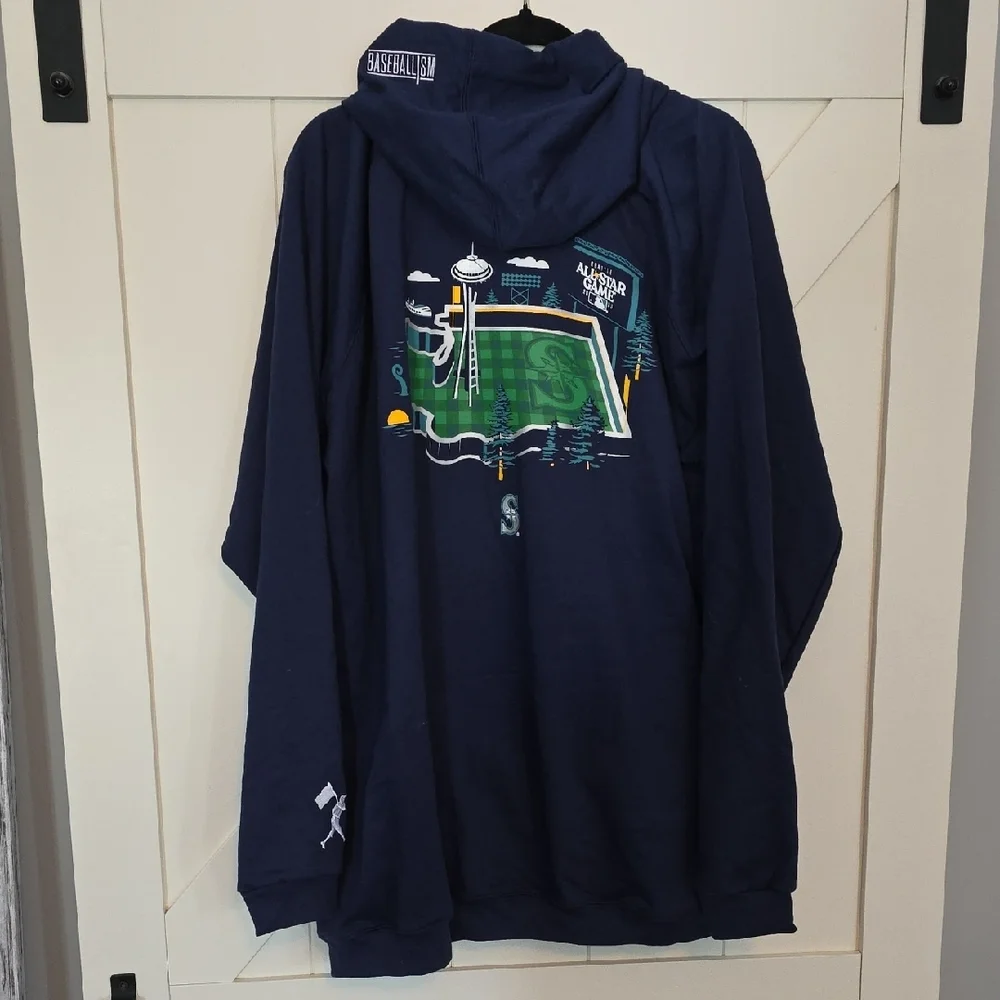Men's Blue All-Star Game Hoodie - Picture 4 of 5